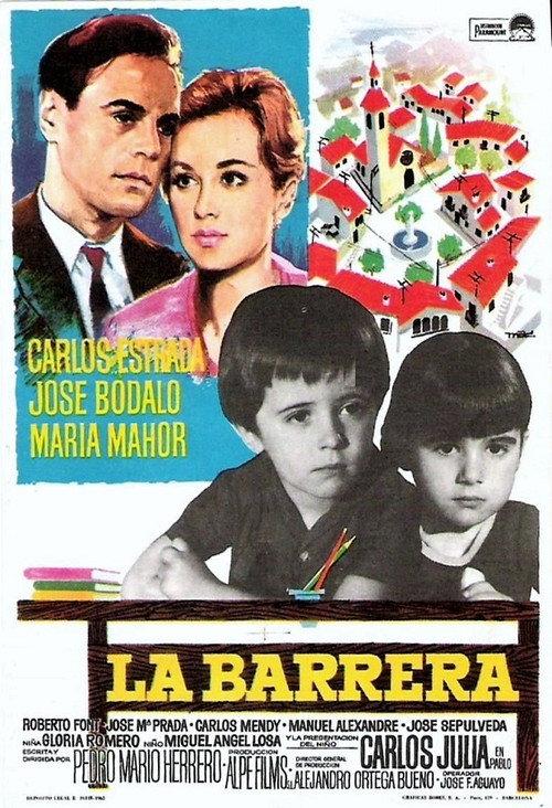 La barrera 1966 official movie poster
