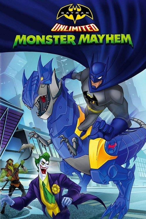 Batman Unlimited: Monster Mayhem 2015 official movie poster