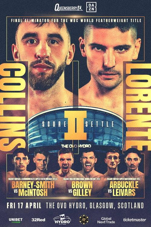Nathaniel Collins vs. Cristobal Lorente II 2026 official movie poster