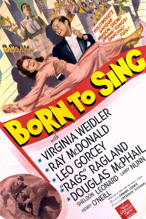 Born to Sing 1942 official movie poster