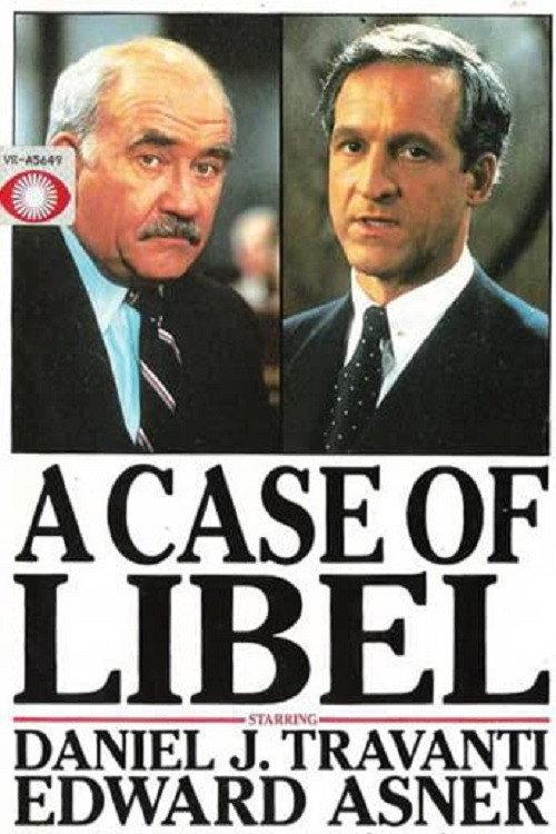 A Case of Libel 1983 official movie poster