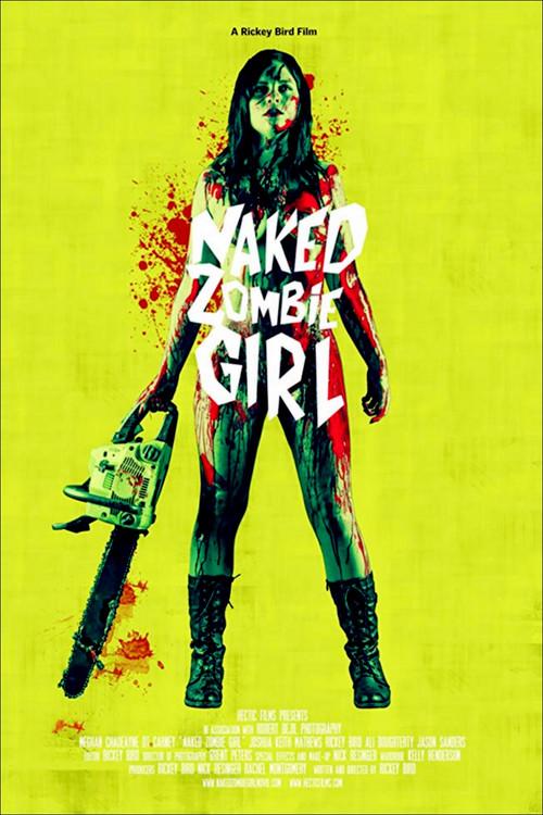 Naked Zombie Girl 2014 official movie poster