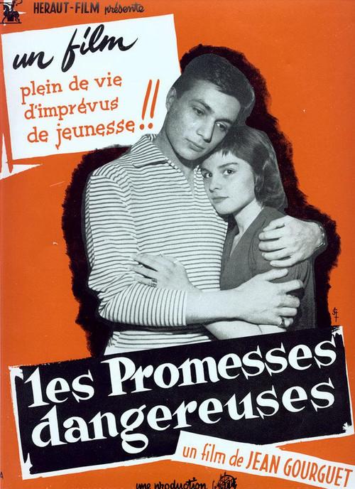 Les Promesses dangereuses 1956 official movie poster