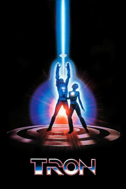 Tron 1982 official movie poster