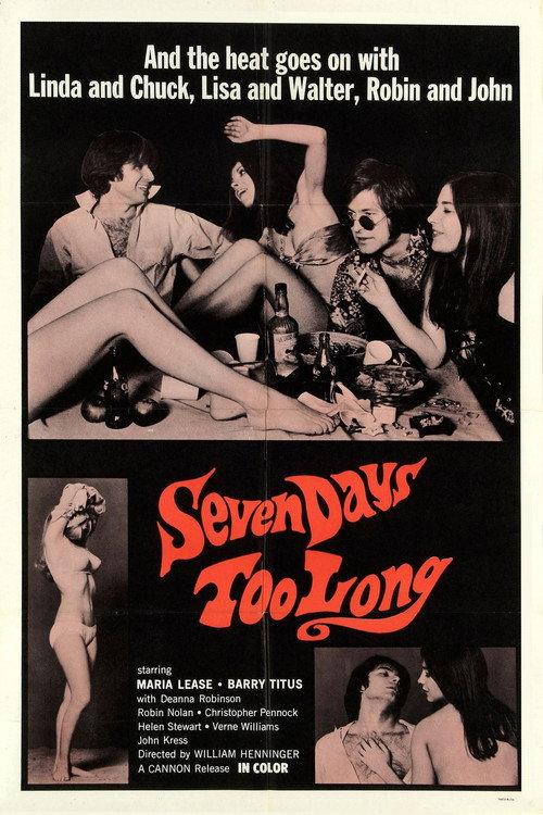 Seven Days Too Long 1968 official movie poster