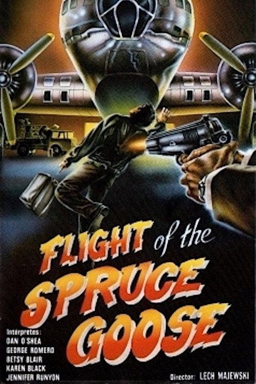 Flight of the Spruce Goose 1986 official movie poster