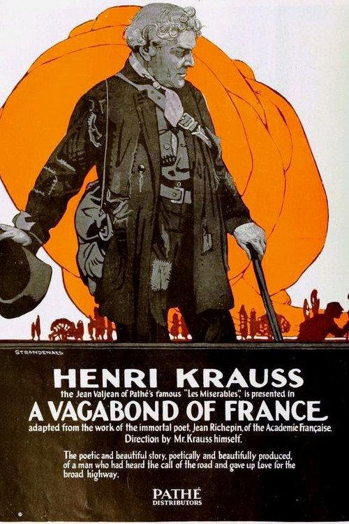 A Vagabond of France 1917 official movie poster