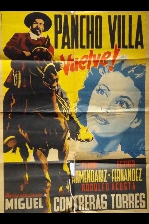 Pancho Villa vuelve 1950 official movie poster