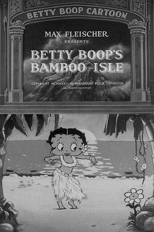 Betty Boop's Bamboo Isle 1932 official movie poster