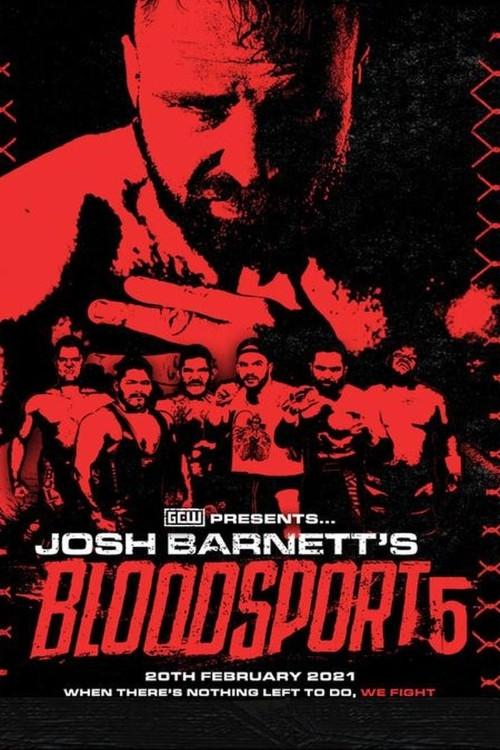 GCW Josh Barnett’s Bloodsport 5 2021 official movie poster