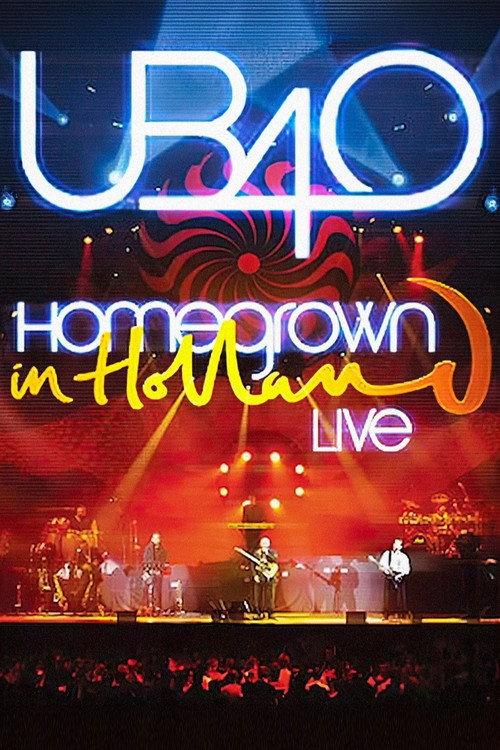 UB40: Homegrown In Holland Live 2004 official movie poster
