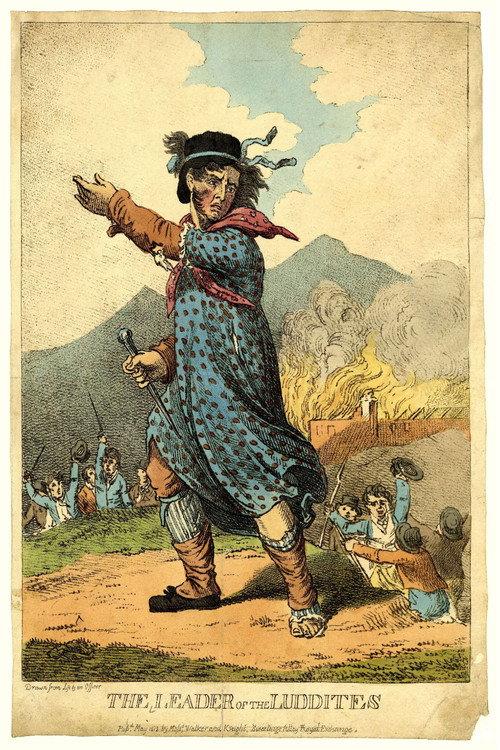 The Luddites 1988 official movie poster