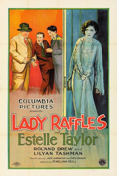 Lady Raffles 1928 official movie poster