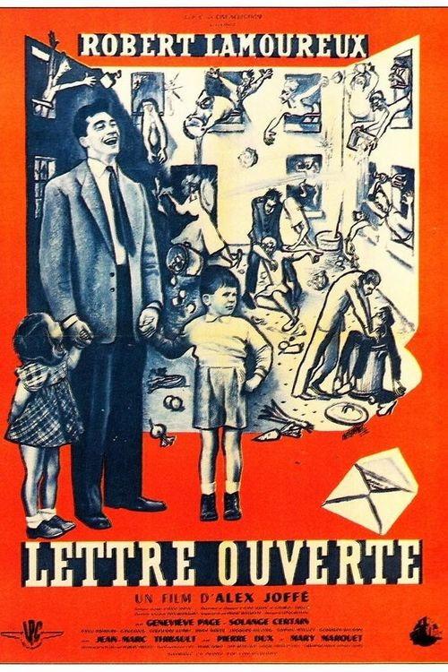 Lettre ouverte 1953 official movie poster