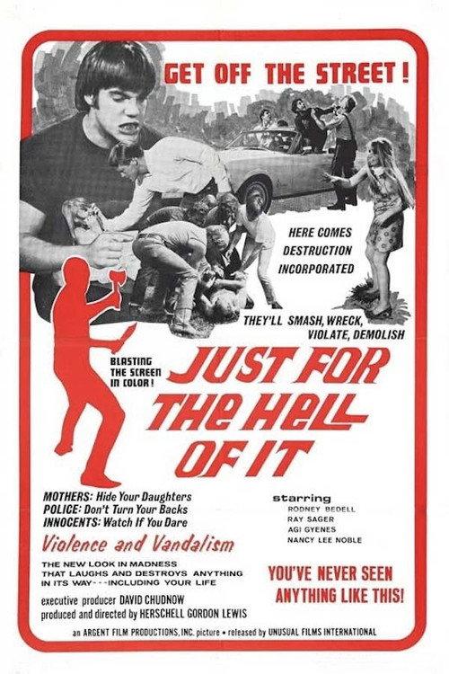 Just for the Hell of It 1968 official movie poster