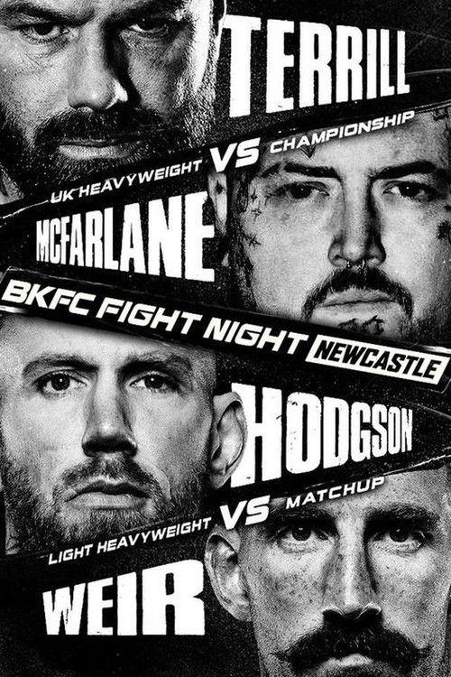 BKFC Fight Night Newcastle 2026: Mick Terrill vs Jay McFarlane 2026 official movie poster