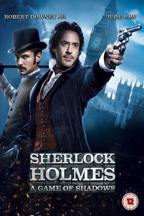 Sherlock Holmes: A Game of Shadows: Moriarty's Master Plan Unleashed 2012 official movie poster