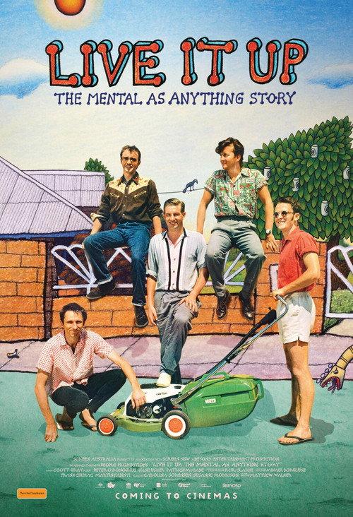 Live It Up: The Mental As Anything Story 2026 official movie poster