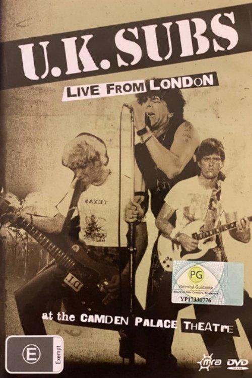 U.K. Subs - Live From London At The Camden Palace Theatre 1985 official movie poster