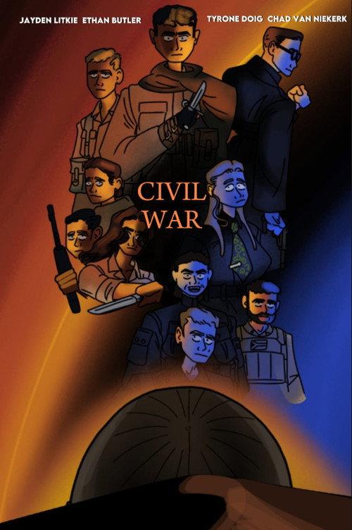 Civil War 2026 official movie poster