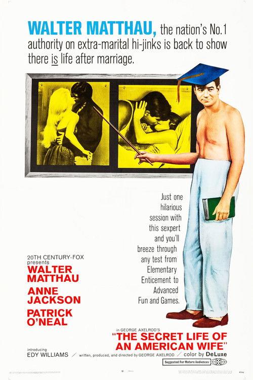 The Secret Life of an American Wife 1968 official movie poster