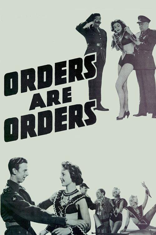 Orders Are Orders 1954 official movie poster
