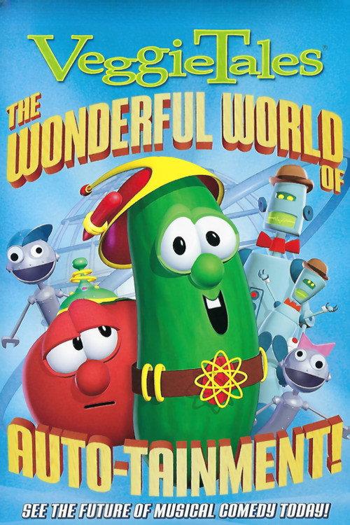 VeggieTales: The Wonderful World Of Auto-tainment! 2003 official movie poster