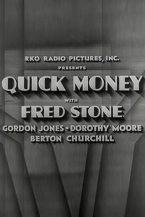 Quick Money 1937 official movie poster
