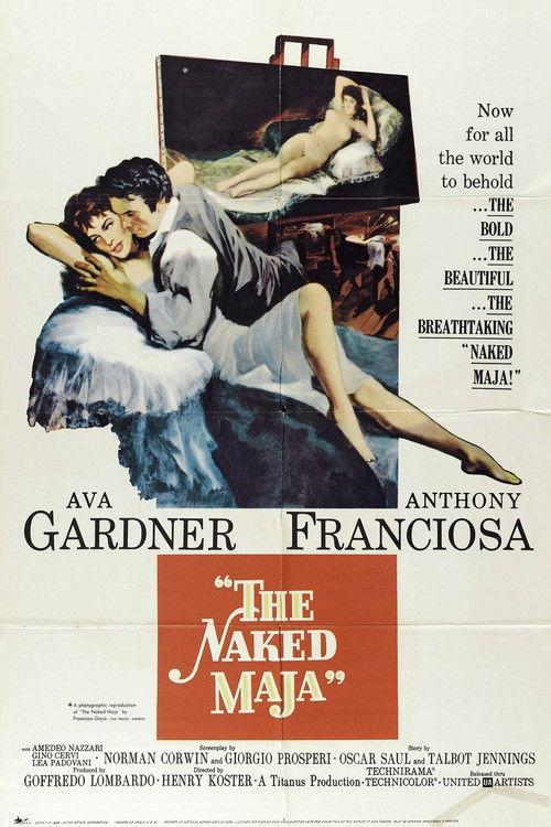 The Naked Maja 1958 official movie poster