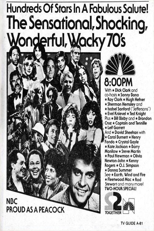 The Sensational Shocking Wonderful Wacky 70's 1980 official movie poster
