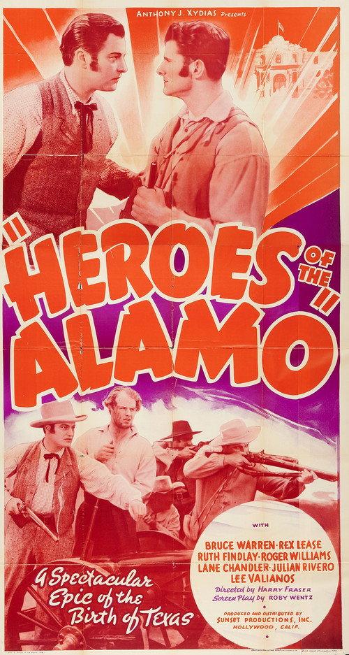 Heroes of the Alamo 1937 official movie poster
