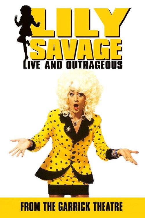 Lily Savage: Live And Outrageous 1995 official movie poster