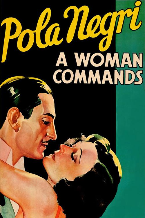 A Woman Commands 1932 official movie poster