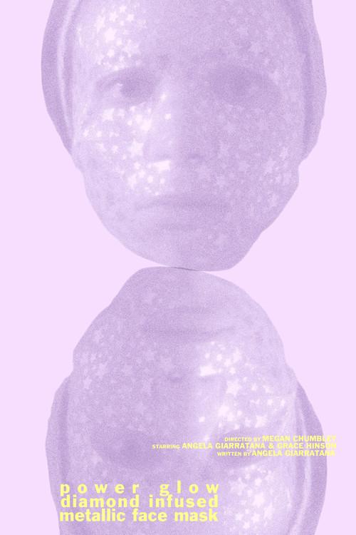 power glow diamond infused metallic face mask 2022 official movie poster