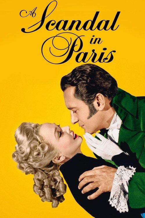 A Scandal in Paris 1946 official movie poster