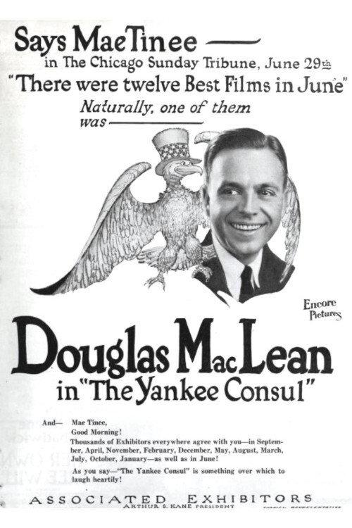The Yankee Consul 1924 official movie poster