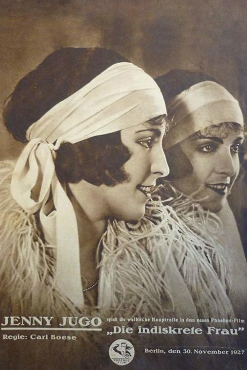 Die indiskrete Frau 1927 official movie poster