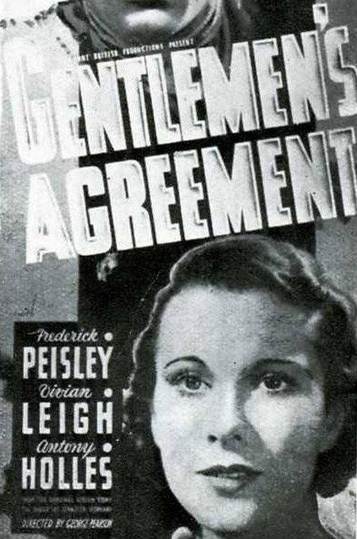Gentlemen's Agreement 1935 official movie poster