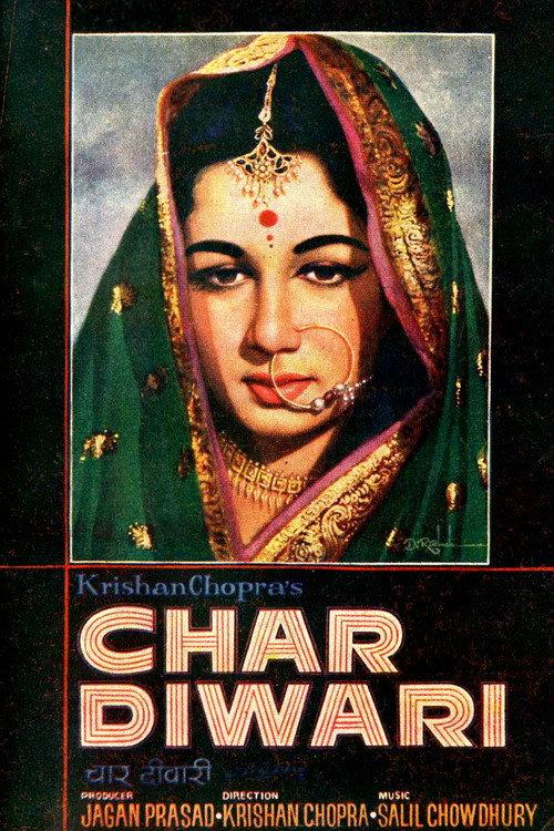 Char Diwari 1961 official movie poster