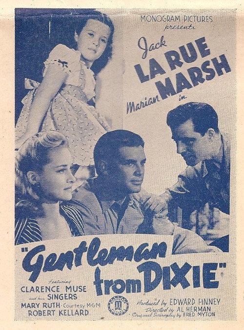 Gentleman from Dixie 1941 official movie poster