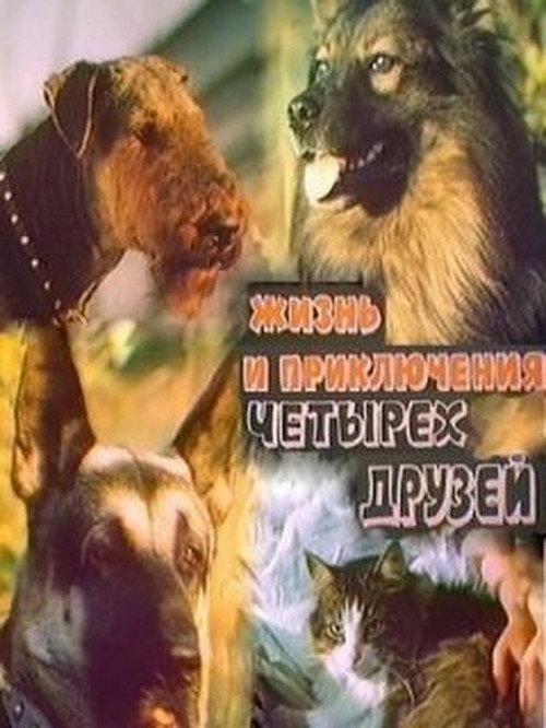 The Adventures of Four Friends 1980 official movie poster