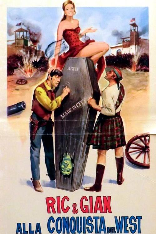 Rick and John, Conquerors of the West 1967 official movie poster