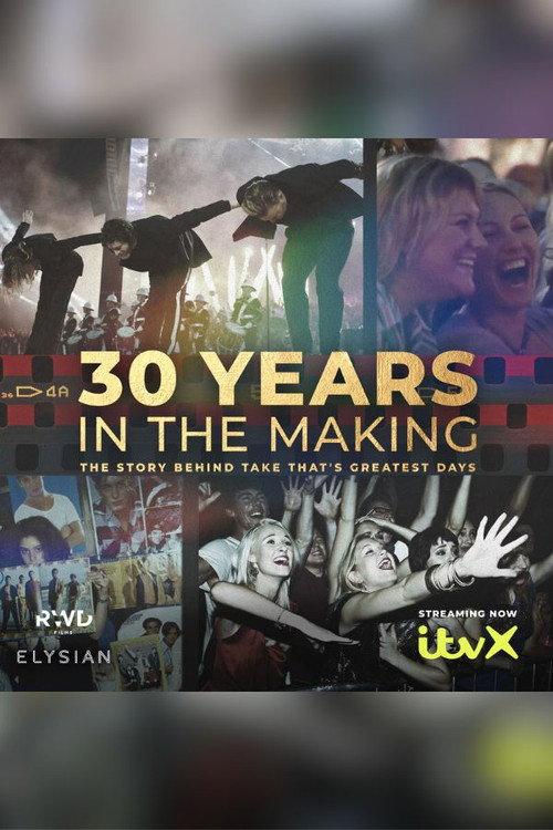 Take That's Greatest Days: 30 Years in the Making 2023 official movie poster