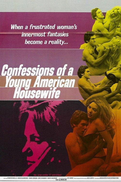 Confessions of a Young American Housewife 1974 official movie poster