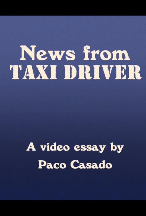 News from Taxi Driver 2019 official movie poster