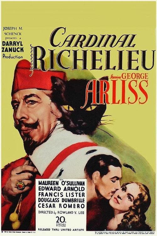 Cardinal Richelieu 1935 official movie poster