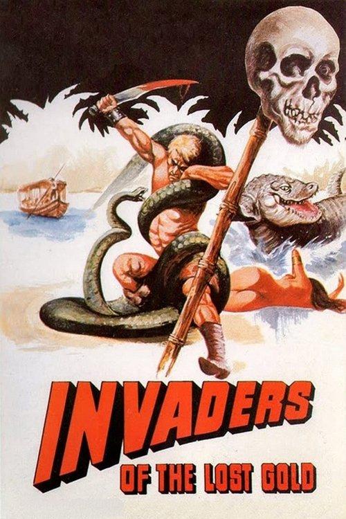 Invaders of the Lost Gold 1982 official movie poster