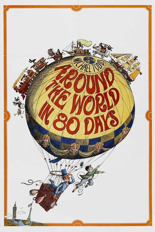 Around the World in 80 Days 1956 official movie poster