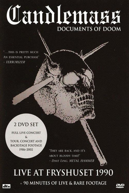 Candlemass - Live At Fryshuset 1990 official movie poster