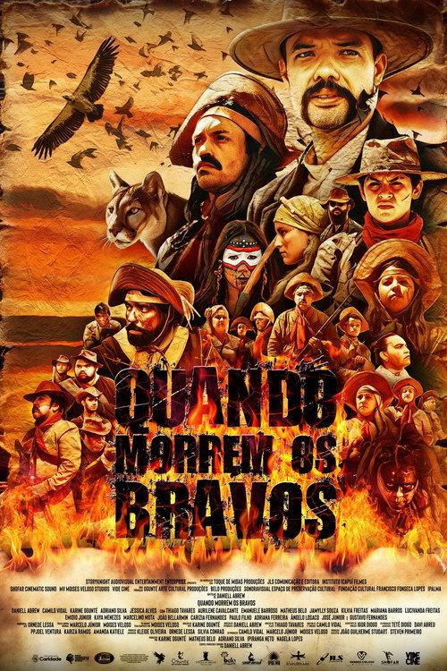 Quando Morrem os Bravos 2025 official movie poster